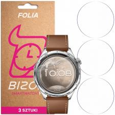 Set 3 folii de protectie Bizon HydroFlex compatibile cu Honor Watch 6, Transparent