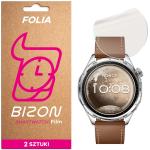Set 2 folii protectie Bizon Watch Film Matte Duo compatibile cu Honor Watch 6, Transparent 2 - lerato.ro