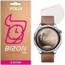 Set 2 folii protectie Bizon Watch Film Matte Duo compatibile cu Honor Watch 6, Transparent