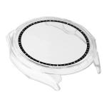 Carcasa cu protectie ecran BizonMobile Adamo compatibila cu Honor Watch 6 / 6 Plus, Transparent 7 - lerato.ro