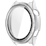 Carcasa cu protectie ecran BizonMobile Adamo compatibila cu Honor Watch 6 / 6 Plus, Satin Silver 3 - lerato.ro
