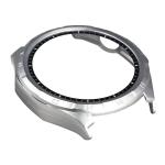 Carcasa cu protectie ecran BizonMobile Adamo compatibila cu Honor Watch 6 / 6 Plus, Satin Silver 7 - lerato.ro
