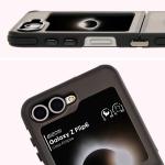 Carcasa Bizon Eclipse cu MagSafe si Stand compatibila cu Samsung Galaxy Z Flip 6 / 7 FE, Negru 6 - lerato.ro