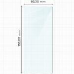 Set 2 folii sticla securizata Bizon Glass Clear Duo compatibile cu Samsung Galaxy Z Fold 7, Transparent 3 - lerato.ro