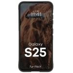 Kit protectie 2 in 1 BizonMobile, Carcasa Bizon Tur si Folie sticla securizata Bizon Glass Edge, compatibil cu Samsung Galaxy S25, Negru 7 - lerato.ro