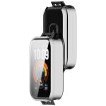 Carcasa cu protectie ecran BizonMobile Felipe compatibila cu Xiaomi Smart Band 11 Active, Silver 8 - lerato.ro