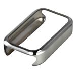 Carcasa cu protectie ecran BizonMobile Felipe compatibila cu Xiaomi Smart Band 11 Active, Silver 5 - lerato.ro