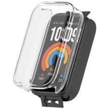 Accesorii Xiaomi Smart Band 11 Active, Carcasa cu protectie ecran BizonMobile Felipe compatibila cu Xiaomi Smart Band 11 Active, Transparent, lerato.ro