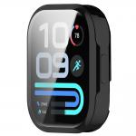Carcasa cu protectie ecran BizonMobile Felipe compatibila cu Xiaomi Redmi Watch 6 Lite, Negru 8 - lerato.ro