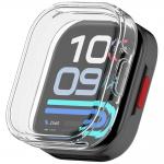 Carcasa cu protectie ecran BizonMobile Felipe compatibila cu Xiaomi Redmi Watch 6 Lite, Transparent 2 - lerato.ro