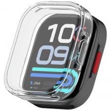 Carcasa cu protectie ecran BizonMobile Felipe compatibila cu Xiaomi Redmi Watch 6 Lite, Transparent