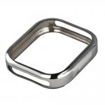 Carcasa cu protectie ecran BizonMobile Felipe compatibila cu Xiaomi Redmi Watch 6 Lite, Silver 4 - lerato.ro