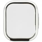 Carcasa cu protectie ecran BizonMobile Felipe compatibila cu Xiaomi Redmi Watch 6 Lite, Silver 6 - lerato.ro