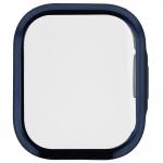 Carcasa cu protectie ecran BizonMobile Felipe compatibila cu Xiaomi Redmi Watch 6 Lite, Dark Blue 6 - lerato.ro