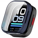 Carcasa cu protectie ecran BizonMobile Felipe compatibila cu Xiaomi Redmi Watch 6 Lite, Dark Blue 2 - lerato.ro