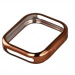 Carcasa cu protectie ecran BizonMobile Felipe compatibila cu Xiaomi Redmi Watch 6 Lite, Rose Gold 4 - lerato.ro