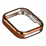 Carcasa cu protectie ecran BizonMobile Felipe compatibila cu Xiaomi Redmi Watch 6 Lite, Rose Gold 5 - lerato.ro