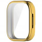 Carcasa cu protectie ecran BizonMobile Felipe compatibila cu Xiaomi Redmi Watch 6 Lite, Gold 3 - lerato.ro