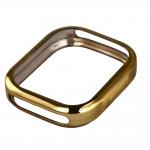 Carcasa cu protectie ecran BizonMobile Felipe compatibila cu Xiaomi Redmi Watch 6 Lite, Gold 4 - lerato.ro