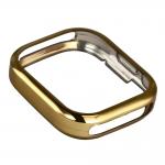 Carcasa cu protectie ecran BizonMobile Felipe compatibila cu Xiaomi Redmi Watch 6 Lite, Gold 5 - lerato.ro