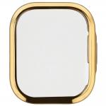 Carcasa cu protectie ecran BizonMobile Felipe compatibila cu Xiaomi Redmi Watch 6 Lite, Gold 6 - lerato.ro