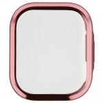Carcasa cu protectie ecran BizonMobile Felipe compatibila cu Xiaomi Redmi Watch 6 Lite, Roz 6 - lerato.ro