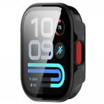 Carcasa cu protectie ecran BizonMobile Adamo compatibila cu Xiaomi Redmi Watch 6 Lite, Negru 5 - lerato.ro