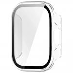 Carcasa cu protectie ecran BizonMobile Adamo compatibila cu Xiaomi Redmi Watch 6 Lite, Transparent 3 - lerato.ro
