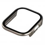 Carcasa cu protectie ecran BizonMobile Adamo compatibila cu Xiaomi Redmi Watch 6 Lite, Champagne 6 - lerato.ro