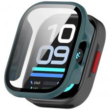 Carcasa cu protectie ecran BizonMobile Adamo compatibila cu Xiaomi Redmi Watch 6 Lite, Verde