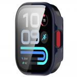 Carcasa cu protectie ecran BizonMobile Adamo compatibila cu Xiaomi Redmi Watch 6 Lite, Dark Blue 5 - lerato.ro