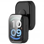 Carcasa cu protectie ecran BizonMobile Felipe compatibila cu Xiaomi Redmi Watch 6 Active, Negru 7 - lerato.ro