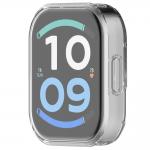 Carcasa cu protectie ecran BizonMobile Felipe compatibila cu Xiaomi Redmi Watch 6 Active, Transparent 8 - lerato.ro