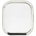 Carcasa cu protectie ecran BizonMobile Felipe compatibila cu Xiaomi Redmi Watch 6 Active, Silver 6 - lerato.ro