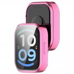 Carcasa cu protectie ecran BizonMobile Felipe compatibila cu Xiaomi Redmi Watch 6 Active, Roz 7 - lerato.ro