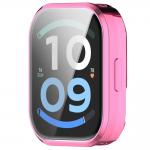 Carcasa cu protectie ecran BizonMobile Felipe compatibila cu Xiaomi Redmi Watch 6 Active, Roz 8 - lerato.ro
