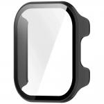 Carcasa cu protectie ecran BizonMobile Adamo compatibila cu Xiaomi Redmi Watch 6 Active, Negru 3 - lerato.ro