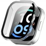 Carcasa cu protectie ecran BizonMobile Adamo compatibila cu Xiaomi Redmi Watch 6 Active, Transparent 2 - lerato.ro
