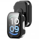 Carcasa cu protectie ecran BizonMobile Adamo compatibila cu Xiaomi Redmi Watch 6 Active, Matte Black 4 - lerato.ro