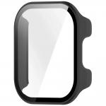 Carcasa cu protectie ecran BizonMobile Adamo compatibila cu Xiaomi Redmi Watch 6 Active, Matte Black 3 - lerato.ro