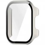 Carcasa cu protectie ecran BizonMobile Adamo compatibila cu Xiaomi Redmi Watch 6 Active, Champagne 3 - lerato.ro