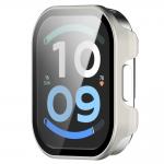 Carcasa cu protectie ecran BizonMobile Adamo compatibila cu Xiaomi Redmi Watch 6 Active, Champagne 5 - lerato.ro