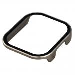 Carcasa cu protectie ecran BizonMobile Adamo compatibila cu Xiaomi Redmi Watch 6 Active, Champagne 6 - lerato.ro