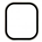 Carcasa cu protectie ecran BizonMobile Adamo compatibila cu Xiaomi Redmi Watch 6 Active, Champagne 8 - lerato.ro
