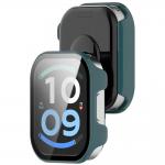 Carcasa cu protectie ecran BizonMobile Adamo compatibila cu Xiaomi Redmi Watch 6 Active, Verde 4 - lerato.ro
