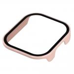 Carcasa cu protectie ecran BizonMobile Adamo compatibila cu Xiaomi Redmi Watch 6 Active, Roz 6 - lerato.ro