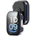 Carcasa cu protectie ecran BizonMobile Adamo compatibila cu Xiaomi Redmi Watch 6 Active, Dark Blue 4 - lerato.ro