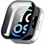 Carcasa cu protectie ecran BizonMobile Adamo compatibila cu Xiaomi Redmi Watch 6 Active, Dark Blue 2 - lerato.ro