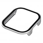 Carcasa cu protectie ecran BizonMobile Adamo compatibila cu Xiaomi Redmi Watch 6 Active, Satin Silver 6 - lerato.ro