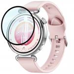 Folie protectie Bizon Watch Glass Edge Hybrid compatibile cu Huawei Watch GT 7 (41 mm), Negru 6 - lerato.ro